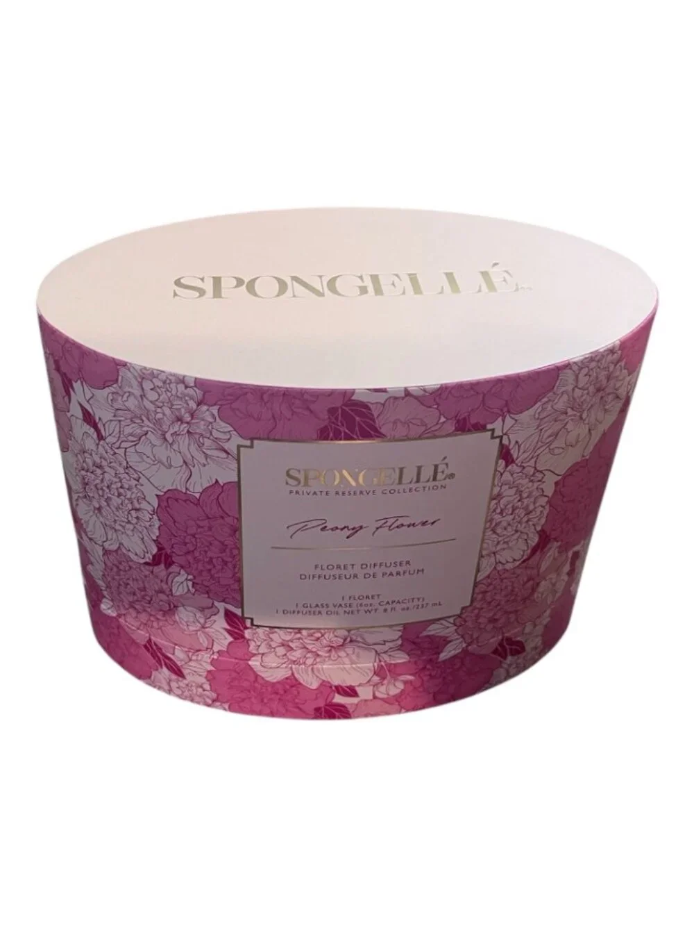 Spongelle Private Reserve Collection Peony Flower Floret Diffuser New - Picture 5 of 5
